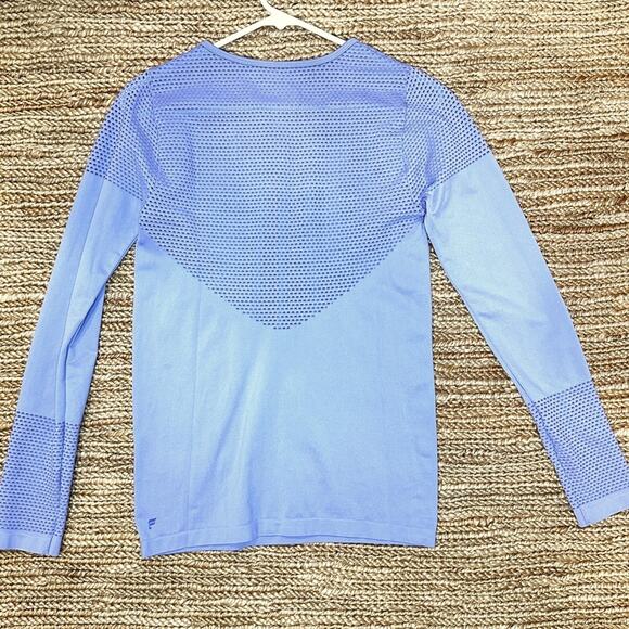 Fabletics Musetta Seamless Long-Sleeve Top blue violet in xs/s - Picture 3 of 10